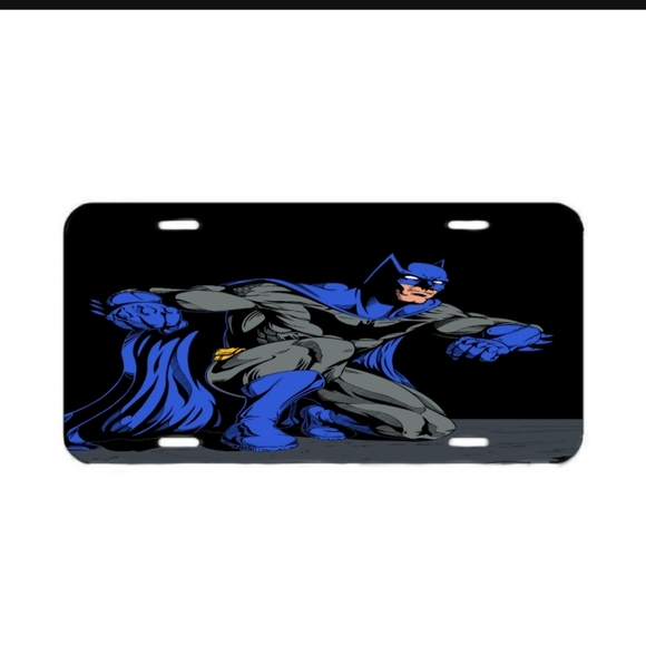 Retro Batman license plate - Picture 3 of 3